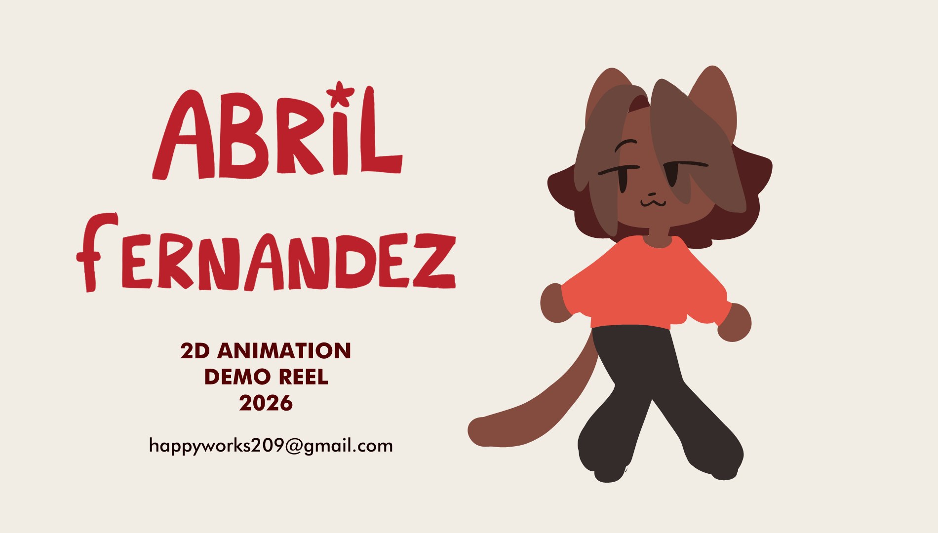 ANIMATION DEMO REEL 2026